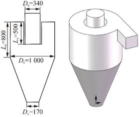 黃波等 重介質旋流器分選過程的離散分析與數值模擬研究